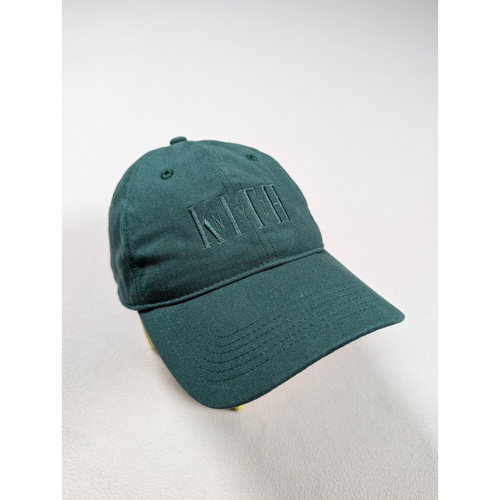 Kith NYC Snapback Hat Cap Green Cotton Twill Dad Hat Embroidered Streetwear